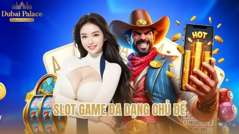 Sự đa dạng của slot game về chủ đề và mức cược