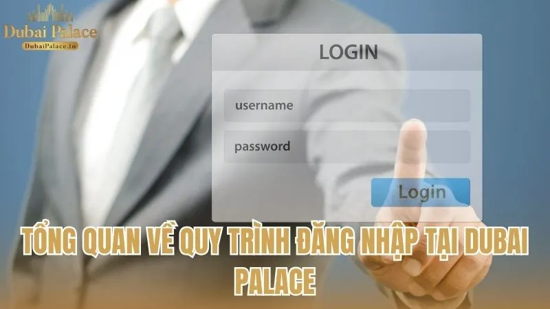 Tổng quan về quy trình đăng nhập tài khoản tại Dubai Palace
